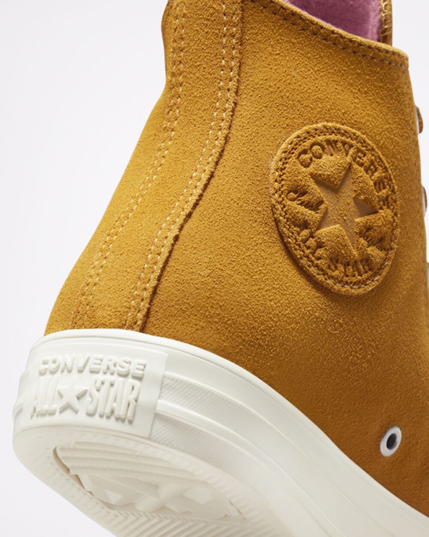 Zapatillas Altas Converse Chuck Taylor All Star Classic Mujer Amarillo | PE 4L05PE